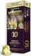 La Natura Espresso Vanilla Aluminium 10 Pieces Nespresso