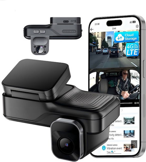 LM Digital X202-G421 Κάμερα DVR Αυτοκινήτου Wi-Fi, GPS