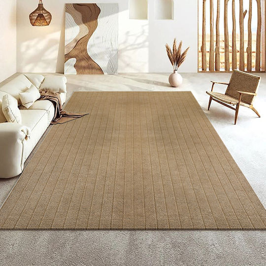 Homeone Mοrsal All Season Teppich Kamin Rechteckig Synthetisch,Polyester/Cotton/Leather Chocolate