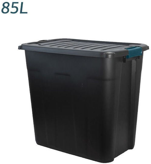 Bormann Kunststoff Aufbewahrungsbox mit Deckel 85lt Bormann Kunststoff Aufbewahrungsbox mit Deckel 85lt