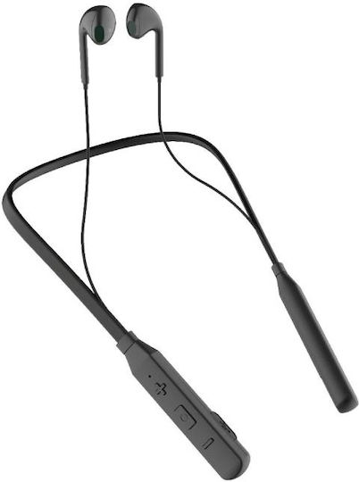 Tuqin QW03 In-ear Bluetooth Handsfree Ακουστικά με Αντοχή στον Ιδρώτα Μαύρα