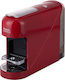 Kooper Consuelo Pod Coffee Machine Pressure 20bar Red
