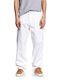 Herren Jeanshose Loose Baggy Fit Weiß