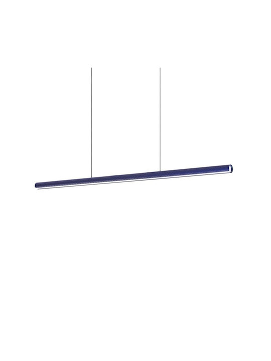 Ideal Lux Dorica Κρεμαστό Φωτιστικό Μπλε LED με...