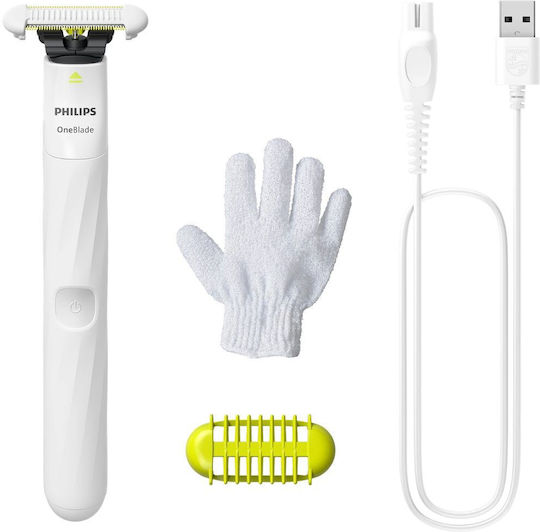 Philips Oneblade Intimate QP1924/24 Ξυριστική Μηχανή Προσώπου Επαναφορτιζόμενη