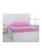 Silk Fashion Σεντόνι Υπέρδιπλο 225x267εκ. Pastel Levander