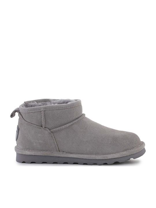 Bearpaw Дамски Ботуши С Козина Сив