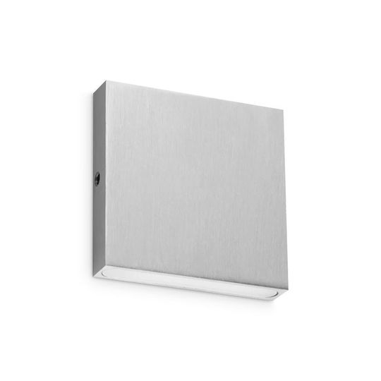 Ideal Lux Post Επιτοίχιο Εξωτερικό Φωτιστικό LED IP65 με Θερμό Λευκό Φως 8x8x8εκ.