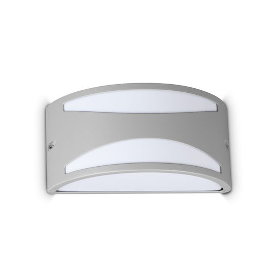 Ideal Lux Rex Wall-Mounted Outdoor Ceiling Lamp E27 IP54 25x13x12cm