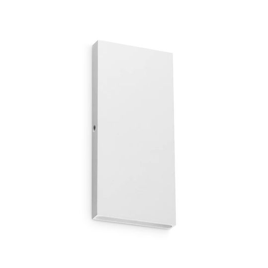 Ideal Lux Post Wandmontiertes Außenbeleuchtung LED IP65 mit Warmweißem Licht 8x18cm