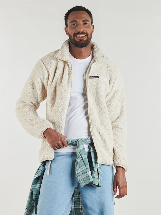 Columbia Rugged Ridge Men's Fleece Cardigan Beige