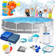 Intex Garden Frame Round Swimming Pool PVC Inflatable