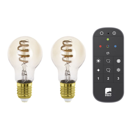 Eglo Smart Λάμπες LED για Ντουί E27 και Σχήμα A60 2τμχ