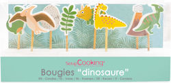 Scrap Cooking 8 Dino Geburtstagskerzen