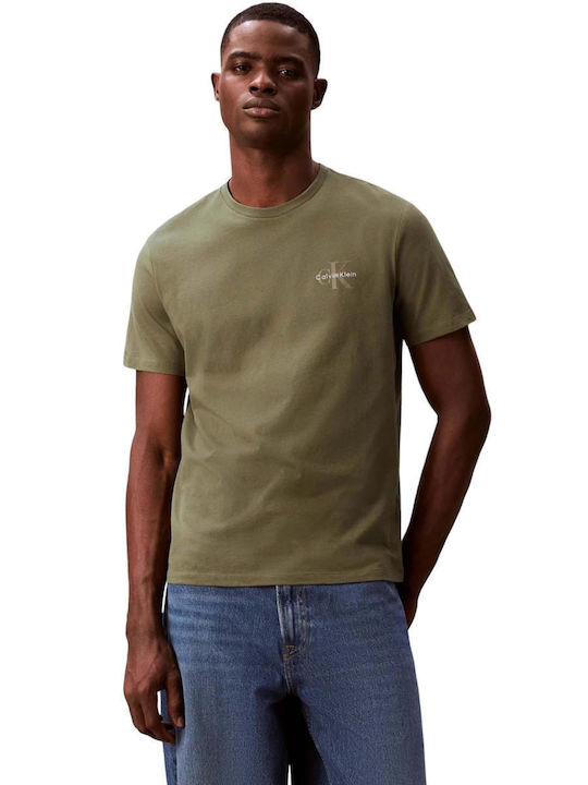 Calvin Klein T-shirt Πράσινο Calvin Klein T-shirt Πράσινο