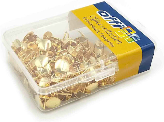 Nadeln Office Collection Plastikbox 100 Stück Gold