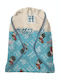 Beniamin Kinder Rucksack Beuteltasche Blau