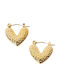 FantazyStores Earrings Hoops made of Steel Gold Plated