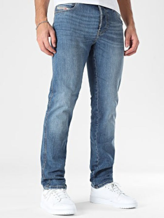 Diesel Ανδρικό Παντελόνι Τζιν Ελαστικό Slim Fit Straight Μπλε Diesel Ανδρικό Παντελόνι Τζιν Ελαστικό Slim Fit Straight Μπλε