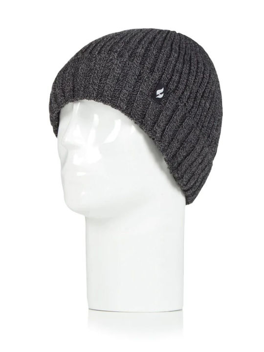 Beanie Beanie Knitted in Gray color