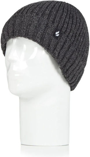 Beanie Beanie Knitted in Gray color
