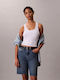Women's Bermuda Shorts Jean Blue
