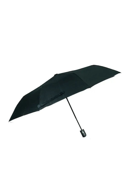 Benzi Automat Umbrelă de ploaie Compact Neagră