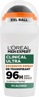 L'Oreal Paris Men Expert Clinical Ultra 96h Deodorant Roll-On 50ml