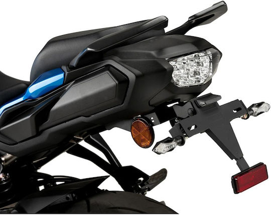 Сгъваема Счупваема Основа За Мотоциклетен Номер License Plate Holder Suzuki Gsx-s1000 Gt '22-'26 Travel Edition '22-'23 Gx '24-'26 Gx Sport Gx Touring '24-'25 21142n Puig