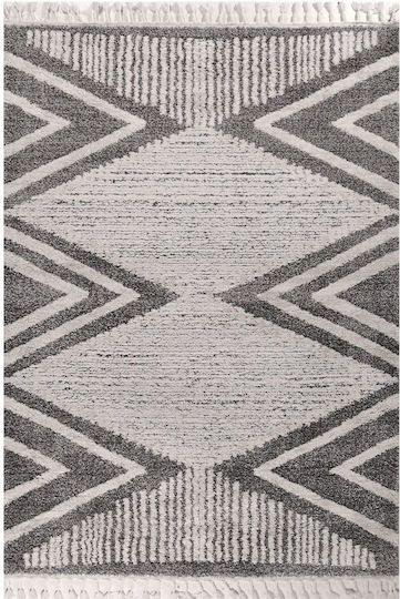 Tzikas Carpets Dolce 80273-195 Modern Bedroom Rugs Set Ivory-grey 171-0-355-80273-195 3pcs