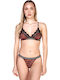 Comfort Δαντελένιο Σετ Εσωρούχων Bralette με Slip Λεοπαρ