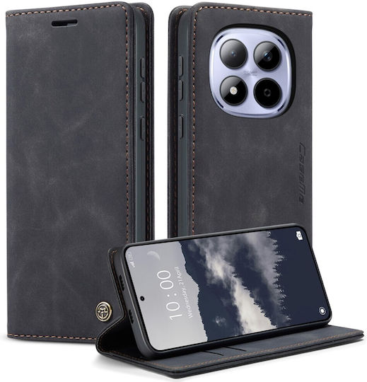 Caseme 013 Retro Book Negru (Redmi Note 15 Pro 5G)