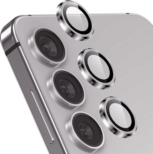 Metal Camera Lens Samsung S24 Plus Marble Grey Oem