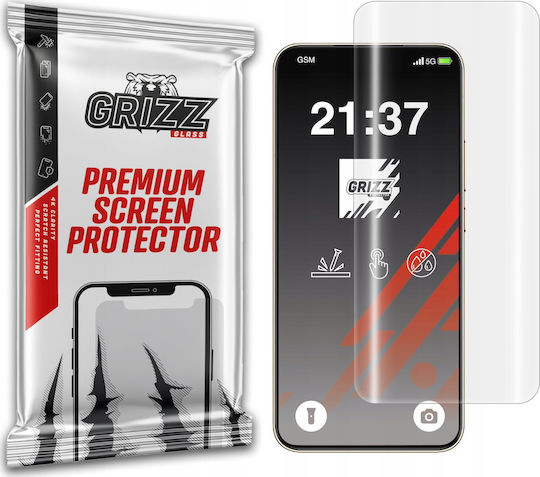 GrizzGlass Hydrogel Displayschutzfolie (Honor Magic7 Pro)