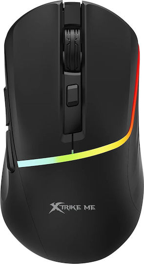Xtrike Me GM-322 RGB Gaming Ποντίκι 3600 DPI Μαύρο