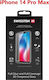Swissten 3D Full Glue Full Face Tempered Glass Μαύρο (iPhone 14 Pro Max)