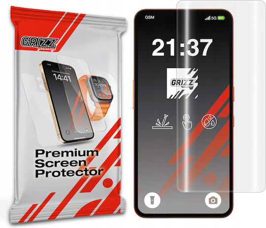 GrizzGlass Hydrogel Screen Protector (Nothing CMF Phone 2 Pro / Phone (3a) Lite)