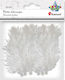 Titanum Turkey Feathers 9-15cm White 50 Pieces