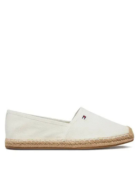 Tommy Hilfiger Women's Fabric Espadrilles White