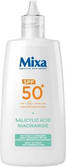 Mixa Mattifying Ultra-Light Protective Cream Face Day with SPF50 40ml
