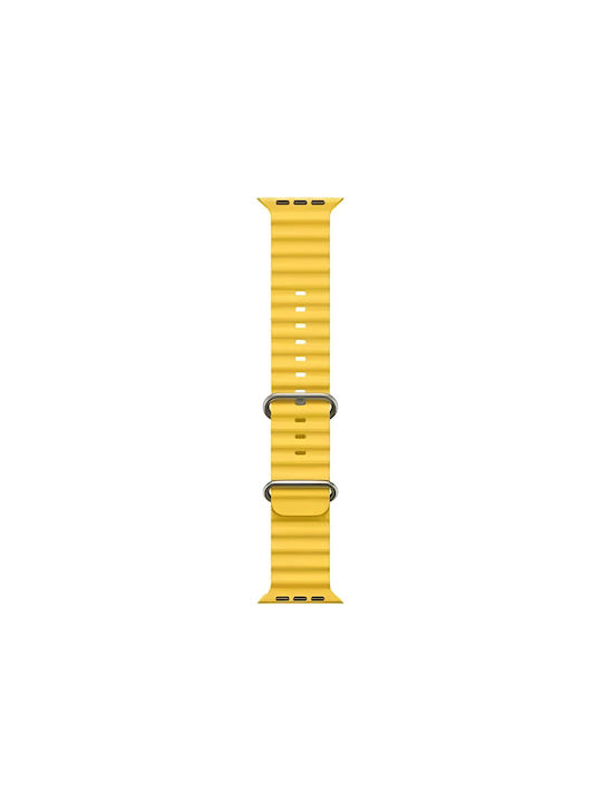 Vidvie Wa01 Λουράκι Σιλικόνης Apple Watch 1 2 3 4 5 6 7 8 Se 38 40 41mm Κίτρινο Vidvie Wa01 Λουράκι Σιλικόνης Apple Watch 1 2 3 4 5 6 7 8 Se 38 40 41mm Κίτρινο