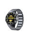 Huawei Watch Gt 6 Pro Press Button Seamless Interface I-shaped Magnetic Stainless Steel Watch Band Titanium Gray