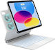 Typecase Klappdeckel Robust mit Tastatur Weie (iPad 11 A16 2025, iPad 10,9 2022)
