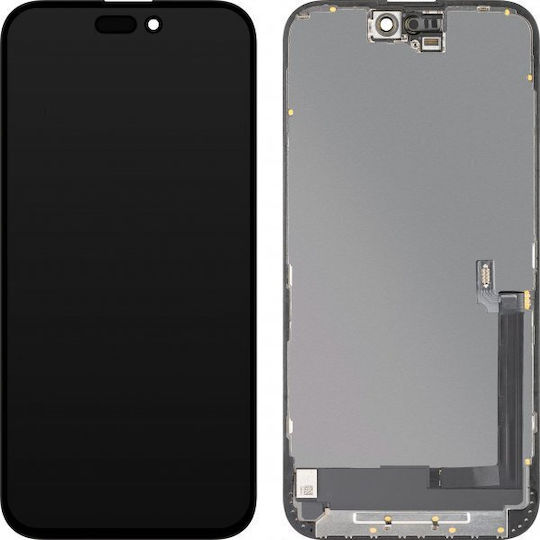 MP LCD Display Modul Apple iPhone 16 Plus OLED FHD Diagnostikversion Aftermarket Schwarz Dis Mpo Ai16p Cu Ve Ne
