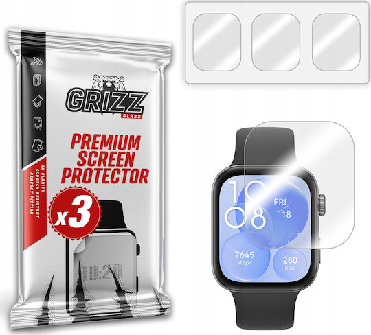 GrizzGlass Screen Protector pentru Ceas Huawei Fit 3 1buc