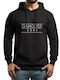Sweatshirt mit Kapuze Black