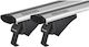 Menabo Car Roof Bars Aluminum Blade M Silver 118 Cm End Alfa High Dacia Duster Oroch 5 Doors 2016> Raised Rails 2 Pieces 12920/mb Mp.12920/mb-4