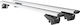 Menabo Aluminum Roof Bars Blade L Silver 127 Cm Gamma Flat Ends BMW X3 G45 5 Doors 2024> Flush Rails 2 Pieces 14070/mb Mp.14070/mb-3