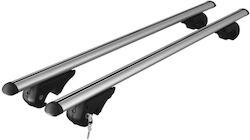 Menabo Aluminum Car Roof Bars Brio XL 135 Cm Silver Color Toyota Sienna XL30 5 Doors 2010> Raised Rails Parallel Bars Set 2 Pieces 4030/mb Mp.4030/mb-199 Menabo Aluminum Car Roof Bars Brio XL 135 Cm Silver Color Toyota Sienna XL30 5 Doors 2010> Raised Rails Parallel Bars Set 2 Pieces 4030/mb Mp.4030/mb-199