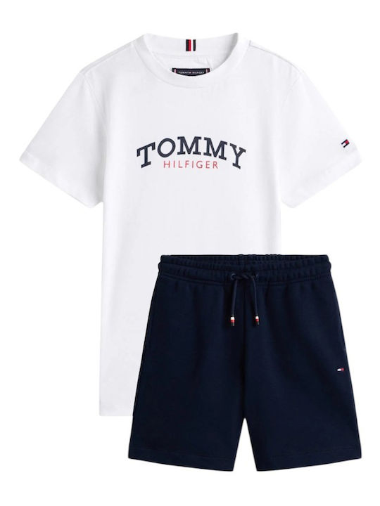 Kinder-Set mit Shorts Sommer 2Stück White